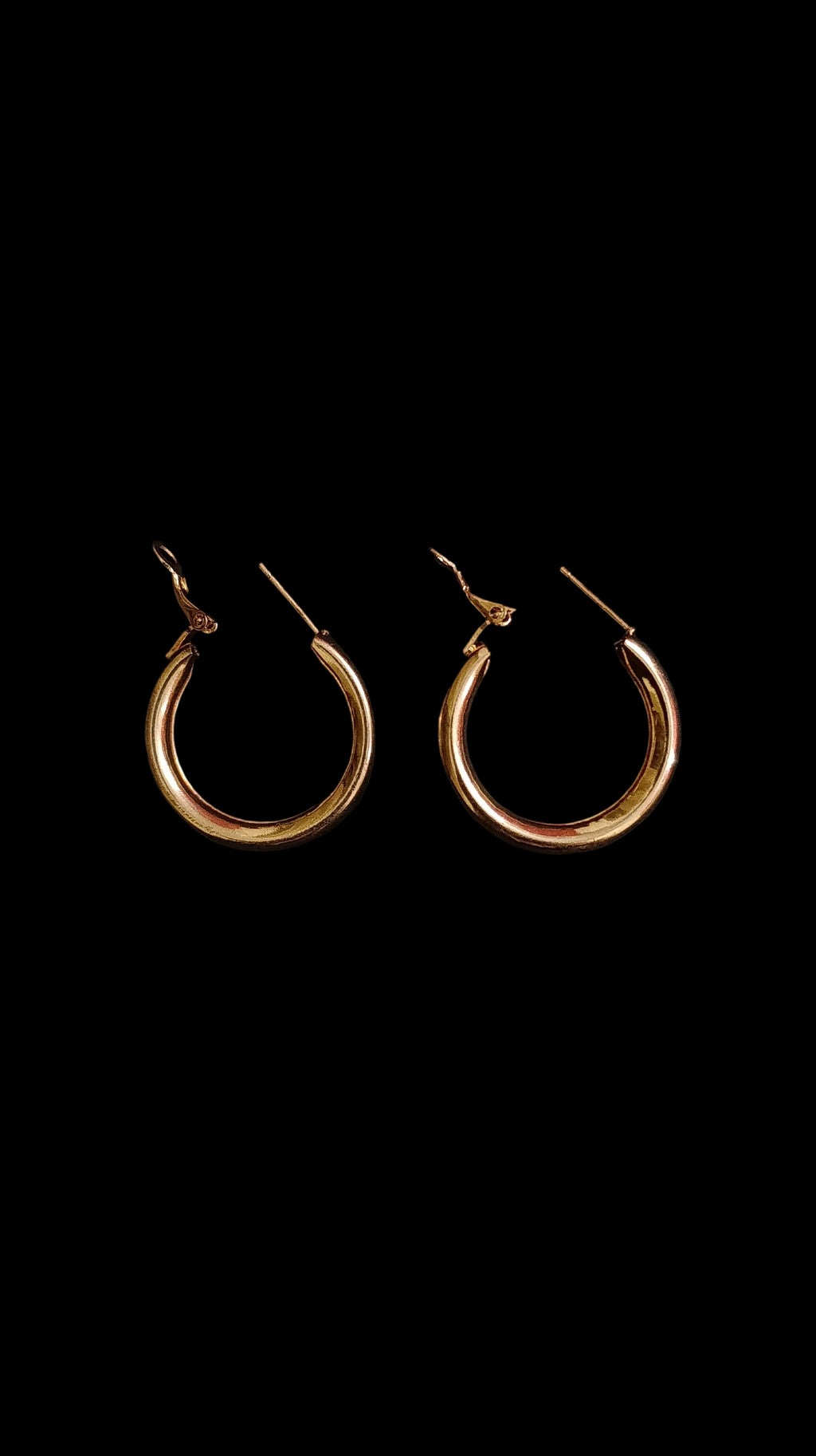 Tubular Hoop Earrings