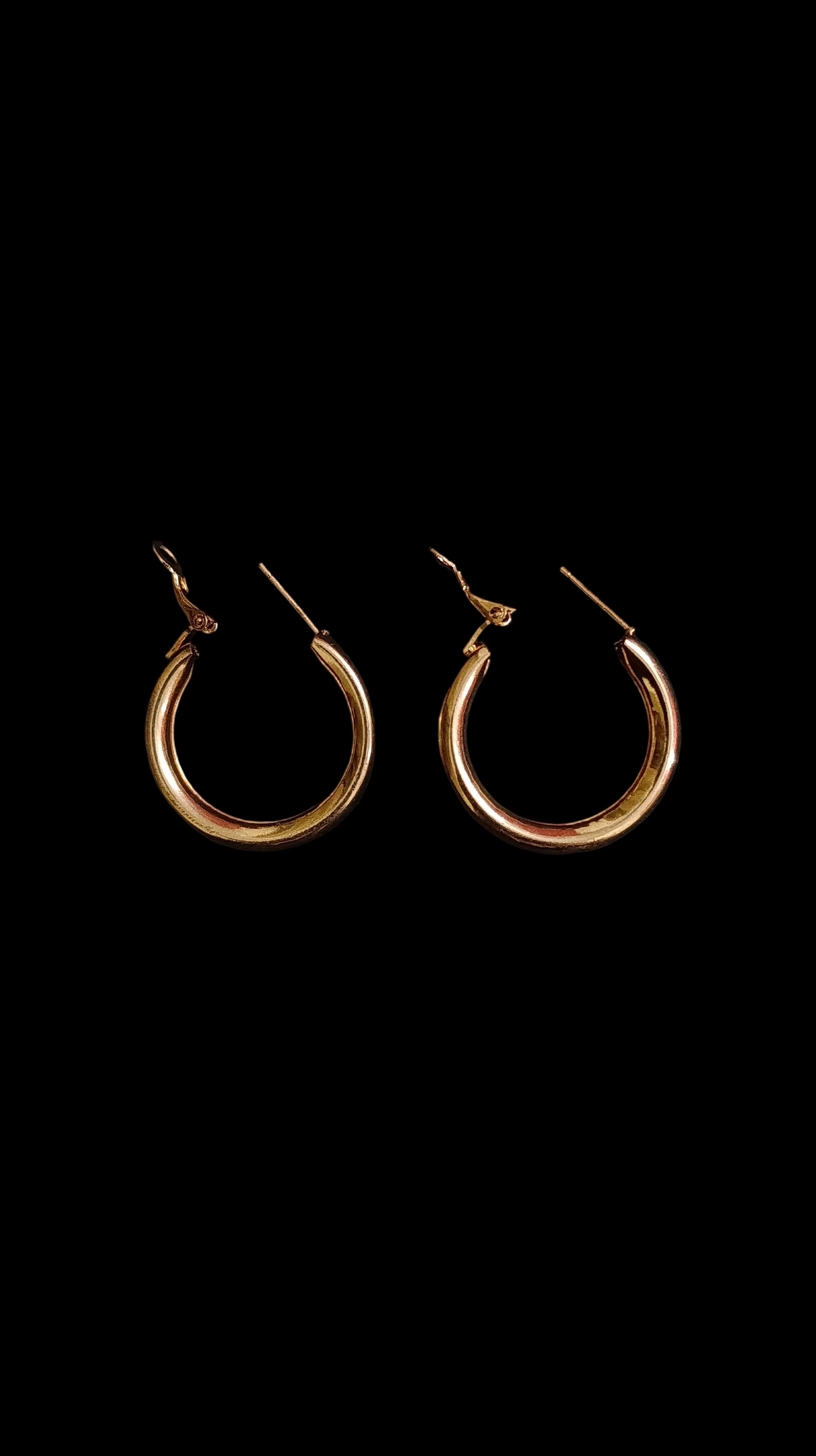 Tubular Hoop Earrings