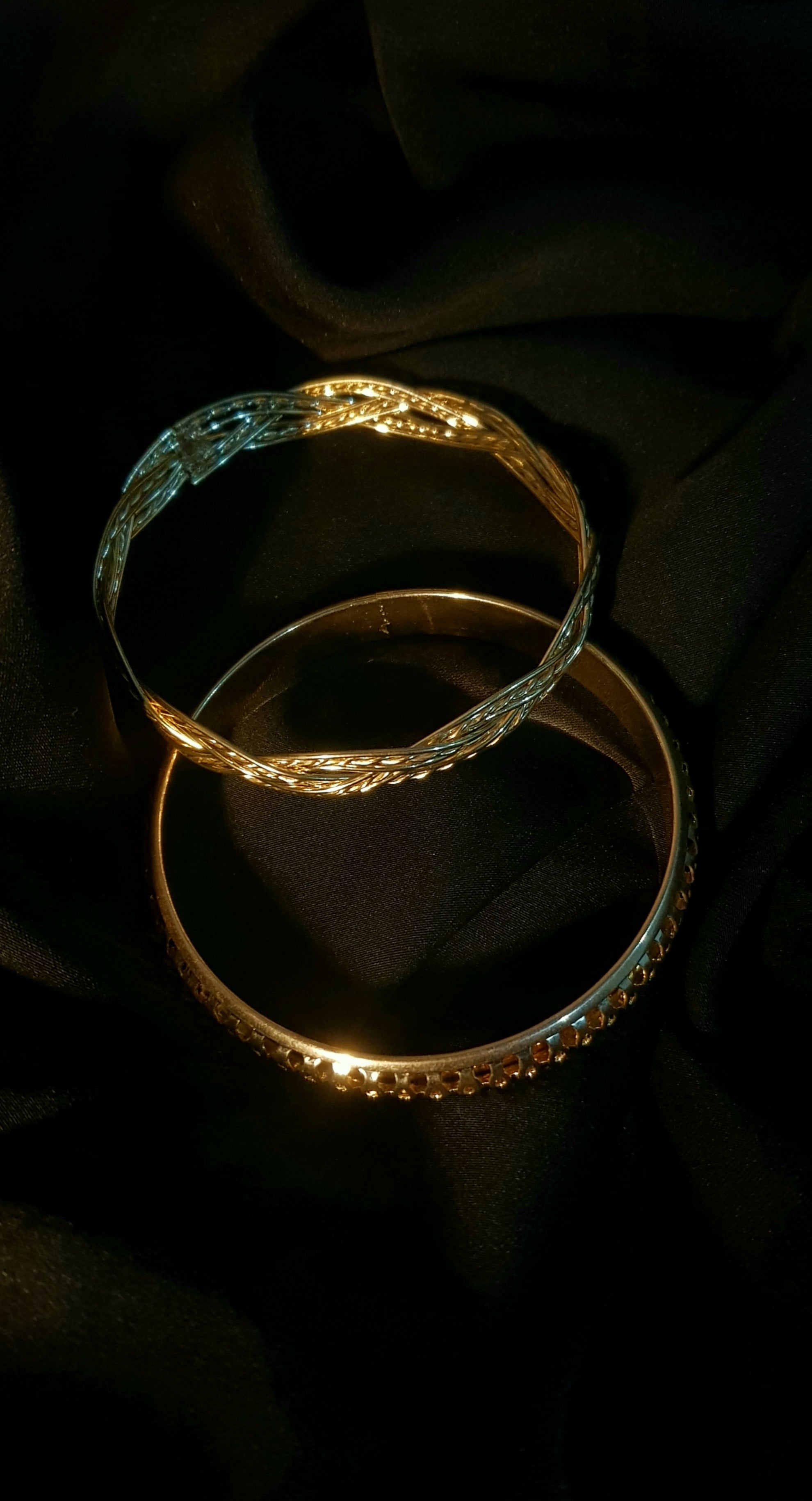 vintage gold bangle